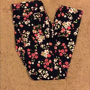 Girls floral pants